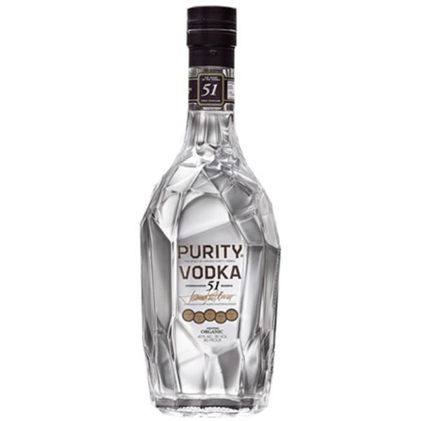 PURITY VODKA 51 40% ØKO VODKA - 70CL